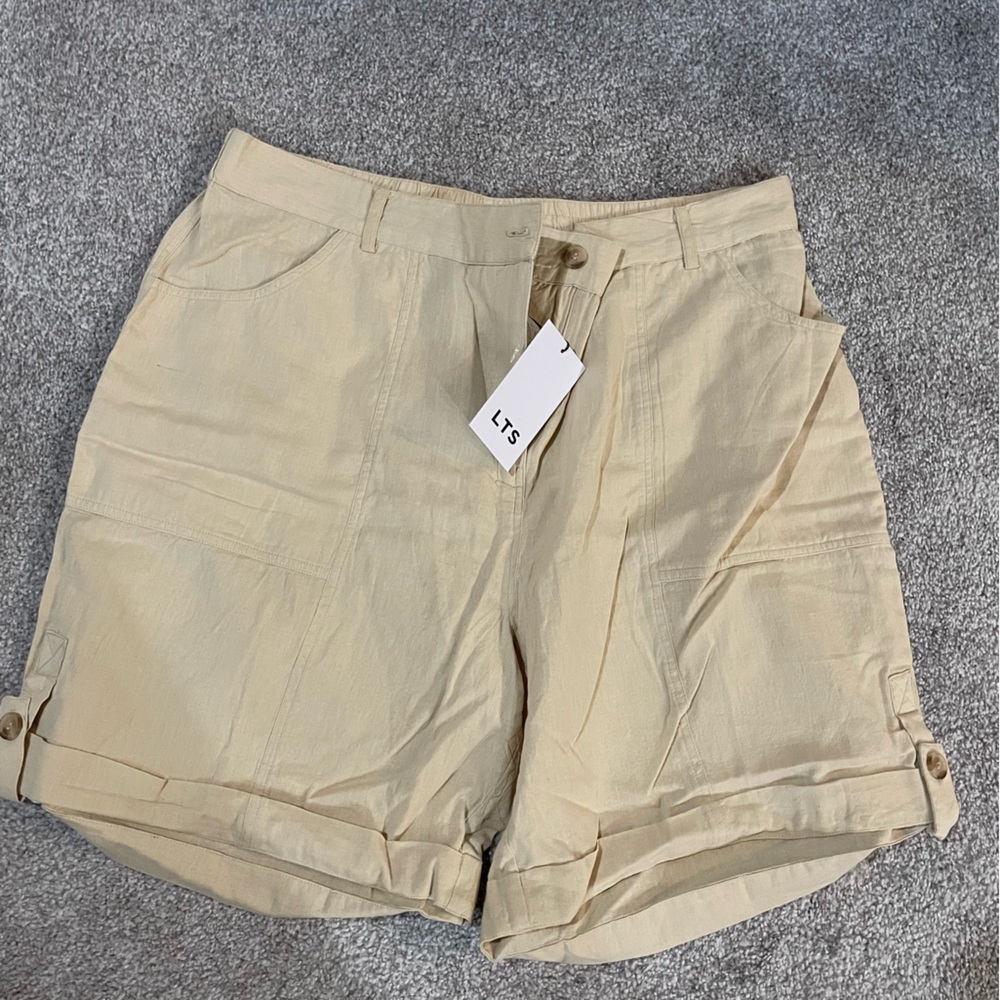 Long Tall Sally Linen Shorts
